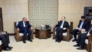 وزير خارجية سوريا يزور القاهرة للمرة الأولى منذ 14 سنة