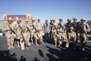 الرئيس السيسي: فخور بكفاءة مقاتلي القوات المسلحة واستعدادهم القتالي العالي