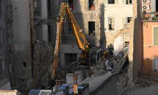العثور على جثة رابعة أسفل أنقاض المبنى المنهار في مدينة مارسيليا الفرنسية