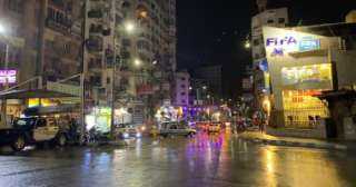 أمطار غزيرة تضرب محافظة الدقهلية