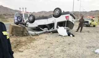 مصرع وإصابة شخصين في حادث انقلاب سيارة ملاكي بالطريق الصحراوي بالبحيرة