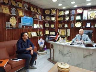 صحة الشرقية :مسعود يجتمع بمدير الطب العلاحى والحر