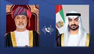 رئيس دولة الإمارات وسلطان عمان يتبادلان التهاني بمناسبة عيد الفطر