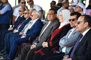 محافظ بورسعيد يشارك في فعاليات احتفالات شمال سيناء بعيدها القومي