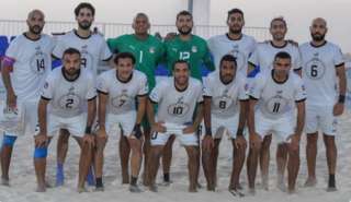 منتخب الشاطئية يواجه عمان في الجولة الثانية بكأس العرب اليوم