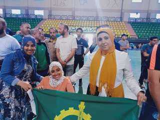 شيماء عبد العال لاعبة مركز شباب 15 مايو بالقليوبية تحصل على المركز الرابع في اللقاء الرياضي لقادرون باختلاف