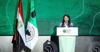 رانيا المشاط تلقى الكلمة الرئيسية بالجلسة النقاشية حول حشد التمويل المناخى لتيسير التحول الأخضر