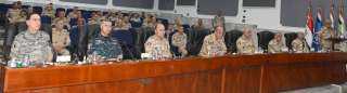 وزير الدفاع يشهد تنفيذ المرحلة الرئيسية لمشروعى مراكز القيادة التعبوى التكتيكى المشترك للقوات الجوية