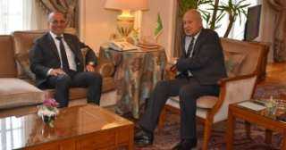 أبو الغيط يستقبل نائب رئيس المجلس الرئاسى الليبى