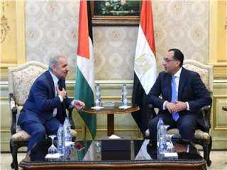 بعد قليل .. جلسة مباحثات ثنائية بين رئيسى وزراء مصر وفلسطين