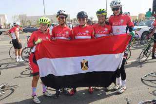 محافظة بورسعيد تشارك في مارثون الدراجات الهوائية بالعاصمة الادارية الجديدة