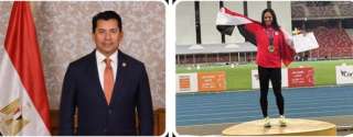 وزير الشباب والرياضة يُهنئ بسنت حميدة بذهبية سباق 200 متر عدو في ملتقى هينجلو لألعاب القوى بهولندا
