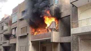 السيطرة على حريق نشب داخل شقة سكنية بالطالبية