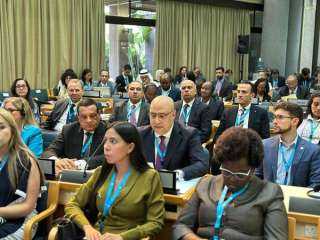 وزير الإسكان يلقى كلمة مصر فى اجتماع الدورة الثانية لجمعية برنامج الأمم المتحدة للمستوطنات البشرية بنيروبى