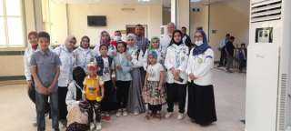”الشباب والرياضة” تنظم زيارة لعضوات جوالات مركز شباب الري بسوهاج إلي مستشفي الأورام بالمحافظة