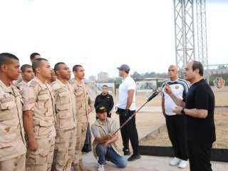 الرئيس السيسي يقوم فجر اليوم بزيارة تفقدية للكلية الحربية.. صور
