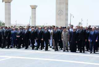 الرئيس السيسي يشارك في جنازة والدة الدكتور مصطفى مدبولي رئيس مجلس الوزراء