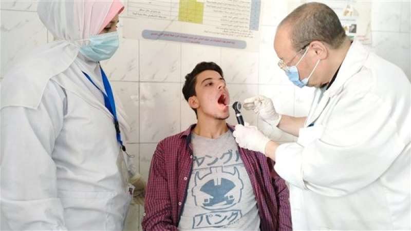 قافلة علاجية لأهالي قرية رسلان لصحة المنيا