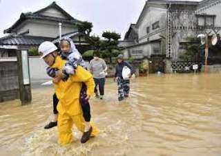 وفاة 6 أشخاص جراء الأمطار الغزيرة في جنوب اليابان