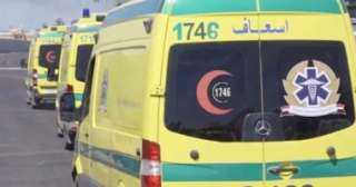 نقل 13 مصابا فى حادث سير على طريق سيناء الأوسط لمستشفى الإسماعيلية العام