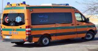 إصابة 4 أشخاص في انقلاب سيارة ملاكى بكفر الشيخ ونقل المصابين لتلقي العلاج