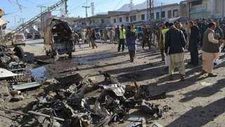 إصابة 8 في هجوم انتحاري استهدف قوات الأمن بباكستان