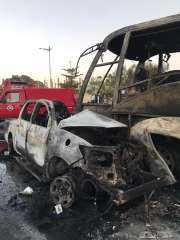 مصرع 34 شخصا على الأقل في حادث مروري بالجزائر