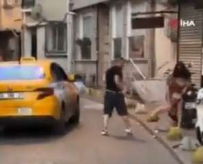 بالفيديو.. تركيا.. سائق تكسي يعتدي على سائحة عربية