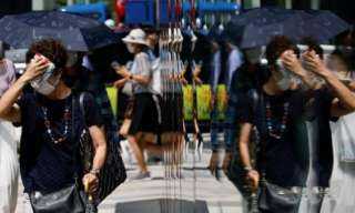 اليابان تعلن تسجيل ارتفاعات خطيرة فى درجات الحرارة