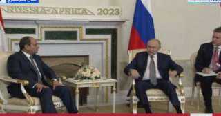 الرئيس السيسي لـ”بوتين”: حريصون على تعزيز العلاقات مع روسيا