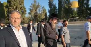 وزير الأمن القومى الإسرائيلى المتطرف يقود اقتحام المستوطنين للمسجد الأقصى