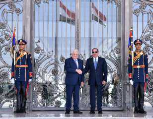 الرئيس السيسي يؤكد دعم مصر الثابت والتاريخي للشعب الفلسطيني الشقيق