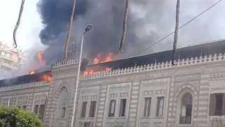 النيابة العامة: المكاتب المحترقة بوزارة الأوقاف تم نقل محتوياتها بالعاصمة الإدارية