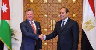 الرئيس السيسى وعاهل الأردن يؤكدان دعمهما لـ”أبو مازن” فى الدفاع عن مصالح الفلسطينيين