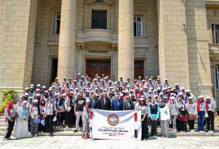 معسكر تطوير الوعي الوطني بجامعة القاهرة برعاية د. الخشت يواصل فعالياته للأسبوع الثالث