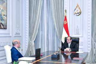الرئيس السيسى يتابع مع وزير العدل أبرز محاور تطوير منظومة التقاضي