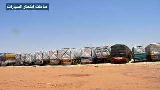 النقل : تواصل الجهود لتقديم كافة أشكال الدعم اللوجيستي لسائقي الشاحنات علي الحدود المصرية السودانية