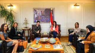 وزيرة التعاون الدولي تلتقي السفيرة السويسرية لدى مصر لمتابعة مشروعات التعاون الإنمائي الجارية