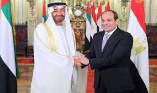 الرئيس السيسى والشيخ محمد بن زايد يؤكدان اعتزازهما بالعلاقات الأخوية الوطيدة بين مصر والإمارات