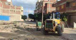 رفع 119 طن مخلفات وقمامة من شوراع حى العامرية ثان بالإسكندرية