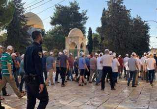 عشرات المستوطنين يقتحمون المسجد الأقصى فى رابع أيام عيد العرش اليهودى