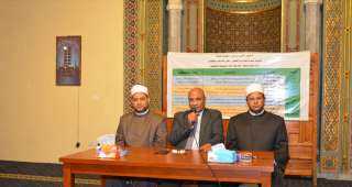 عقد فعاليات اليوم الثالث من الأسبوع الثقافي من مسجد عمرو بن العاص (رضي الله عنه) بالقاهرة
