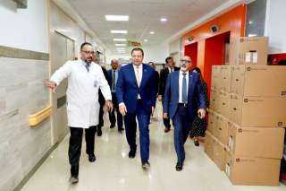 رئيس هيئة الاعتماد والرقابة الصحية يُشيد بجاهزية مستشفى العاصمة الإدارية الجديدة