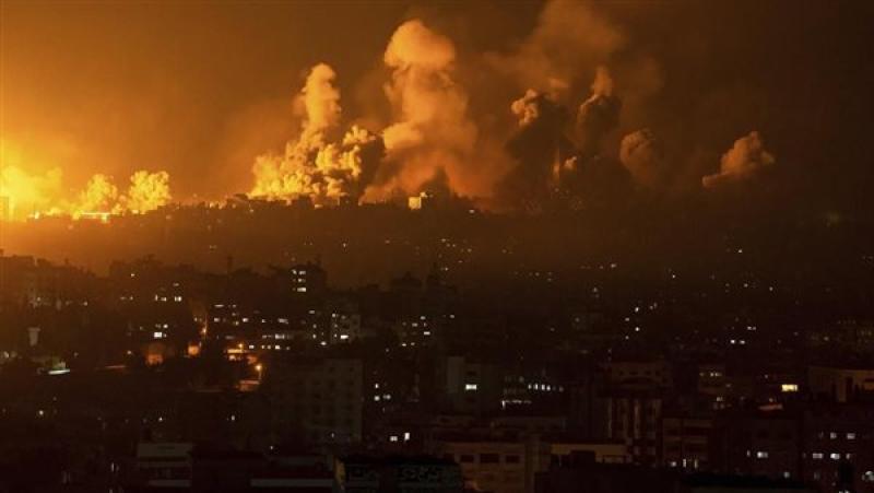  غارات إسرائيلية عنيفة على غزة