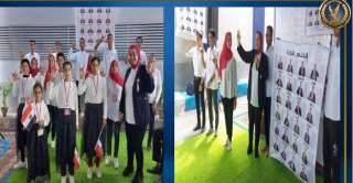 وزارة الداخلية تنظم زيارة لطلاب مدرسة الأمل للصم وضعاف السمع لمركز شرطة مطاى بالمنيا