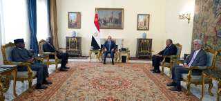 الرئيس السيسى يؤكد تطلع مصر لاستمرار التعاون مع مفوضية الاتحاد الأفريقى