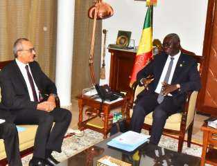 رئيس مجلس النواب السنغالي يستقبل سفير مصر في داكار لبحث سبل التعاون
