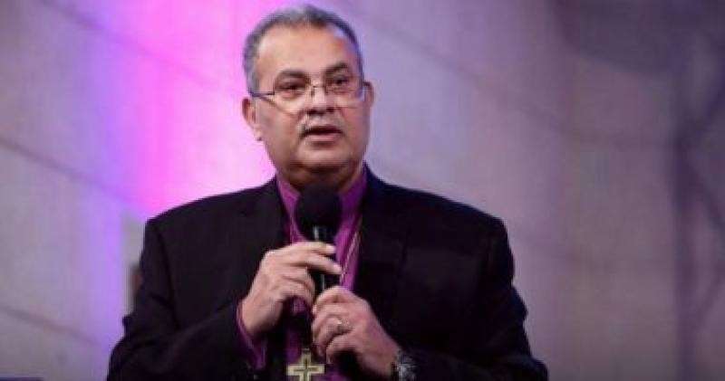 الدكتور القس أندريه زكى رئيس الطائفة الإنجيلية فى مصر