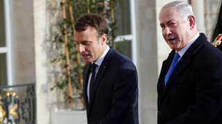 الرئيس الفرنسي يصل إلى تل أبيب لبحث سبل التوصل لهدنة بين الفلسطينيين والإسرائيليين