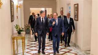 وزير الخارجية الأمريكي: ممتنون لمصر في الإفراج عن الرهائن بغزة